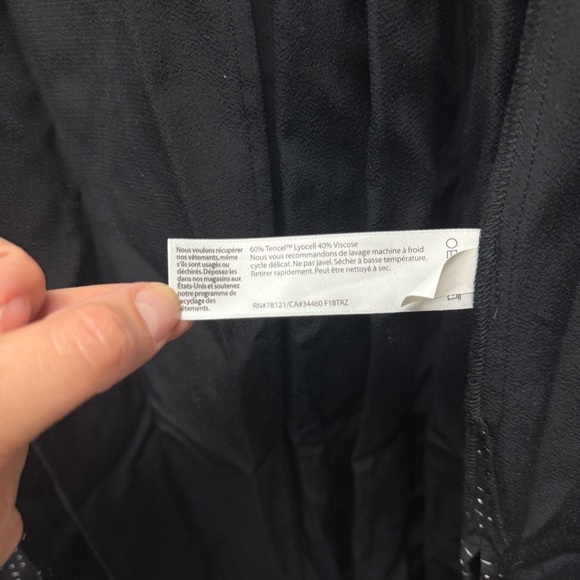 Eileen Fisher Black and White Speck Morse Code Duster Wrap Kimono Cardigan - Picture 11 of 16